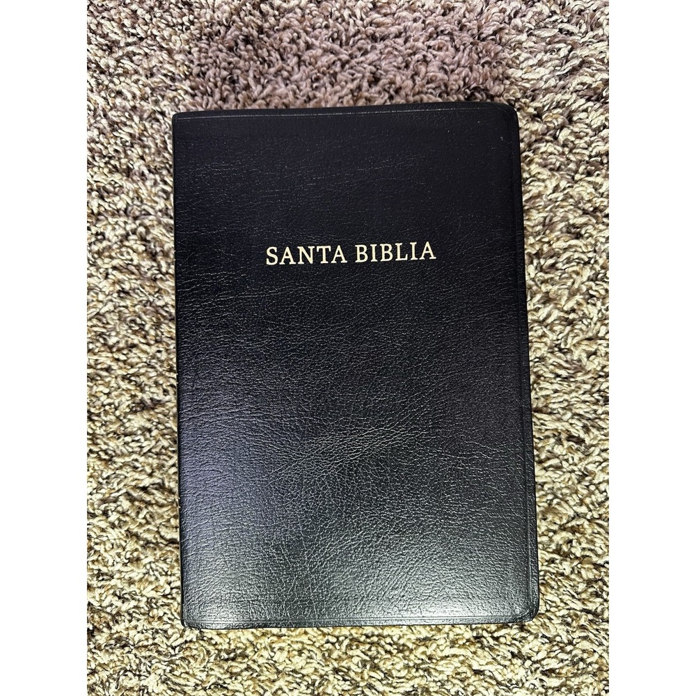 Santa Biblia Holy Bible Reina Valera 1960 Holman Pub Black Gold Leaf